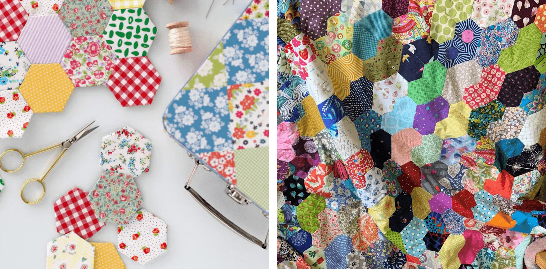 Traditional hand-sewn patchwork workshop simply repair south lakes