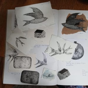 Celebrating Swifts Printing Workshop